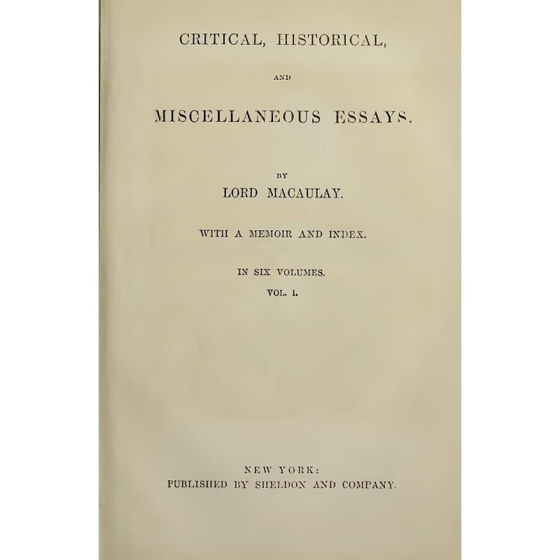 Critical, Historical, and...