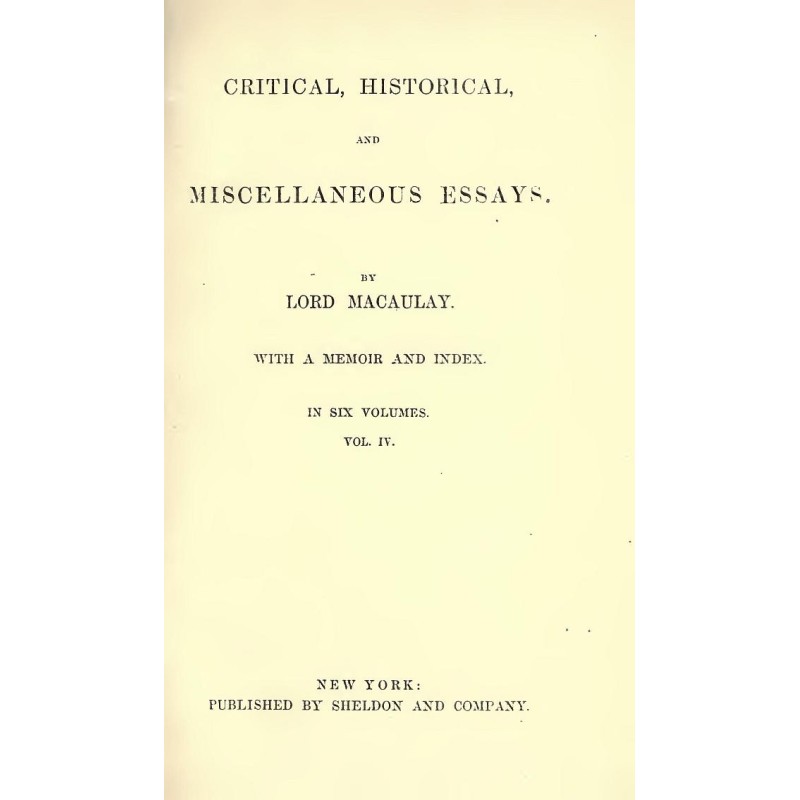 Critical, Historical, and...