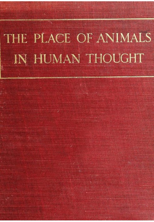 The Place of Animals in Human Thought