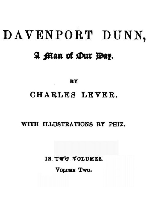 Davenport Dunn, a Man of Our Day. Volume 2 (of 2)