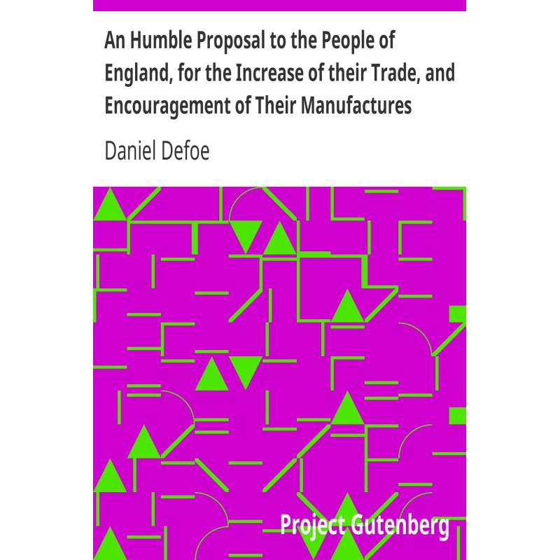 An Humble Proposal to the...