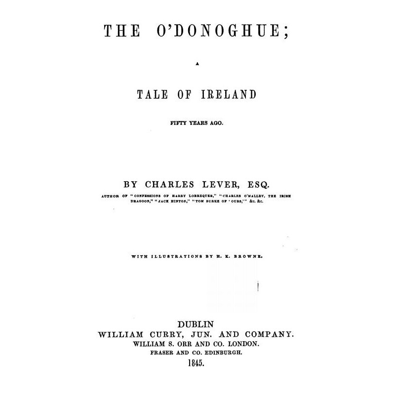 The O'Donoghue: Tale of...