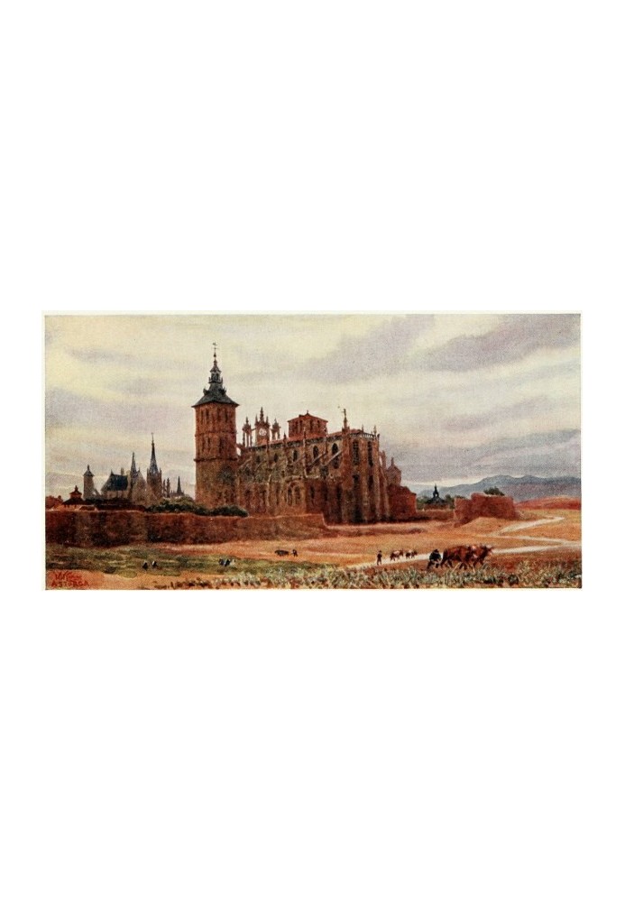 Cathedral Cities of Spain: 60 Reproductions from Original Water Colours