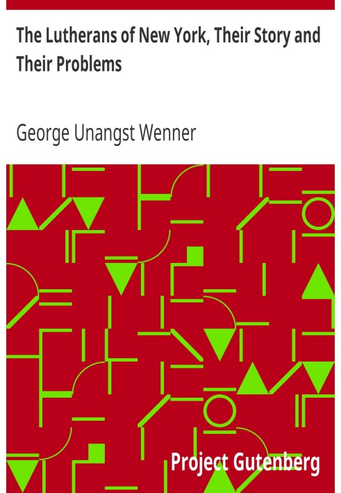 Лютеране Нью-Йорка, их история и проблемы