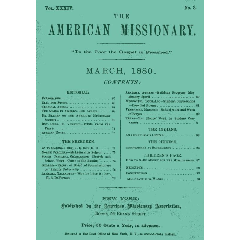The American Missionary —...