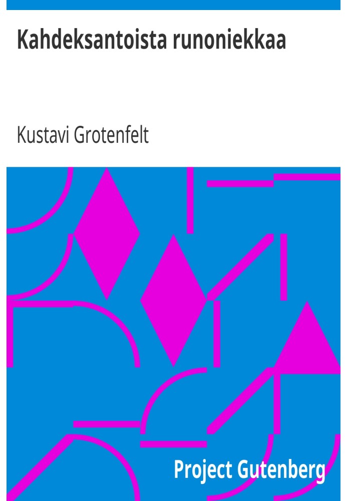 Eighteen poets Selected by Korhonen, Lyytinen, Makkonen, Kymäläinen, Puhaka, Räikkönen and others. poems and songs