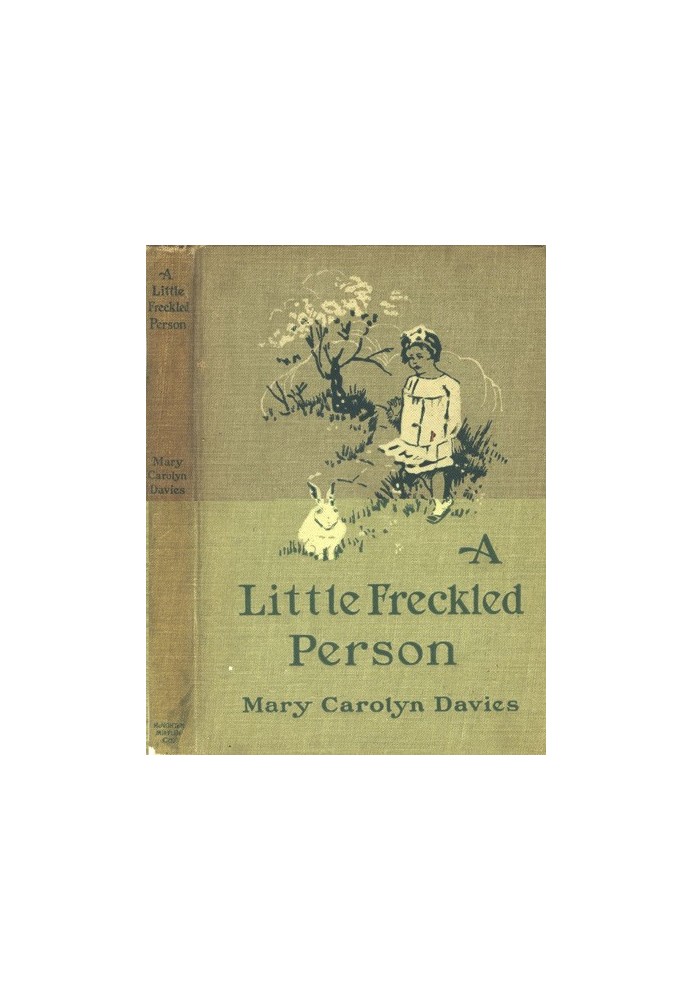 A Little Freckled Person: A Book of Child Verse