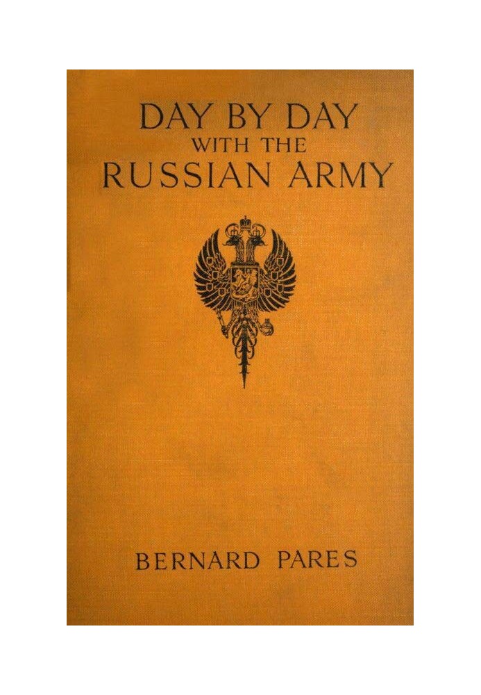 Day by Day with the Russian Army, 1914-15