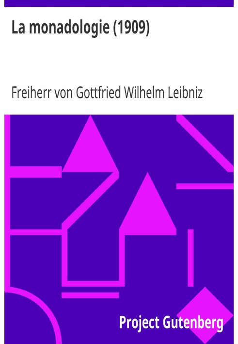 Монадологія (1909) з дослідженням і примітками Клодія Піата