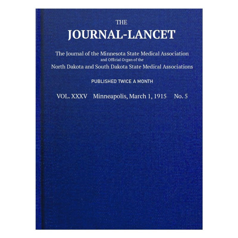 The Journal-Lancet, Vol....