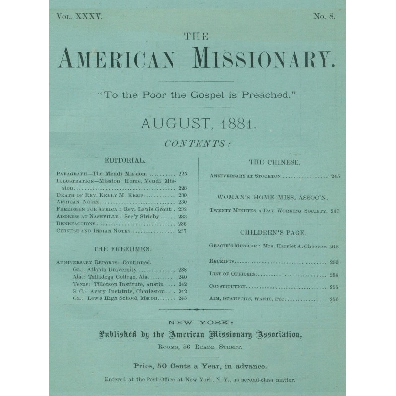 Американський місіонер —...