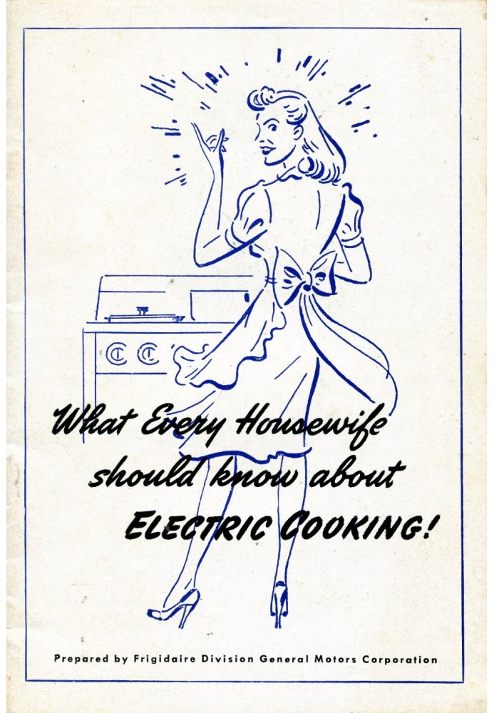 What Every Housewife Should Know About Electric Cooking (1945)