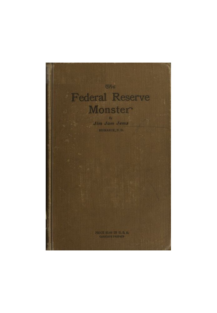 The Federal Reserve Monster