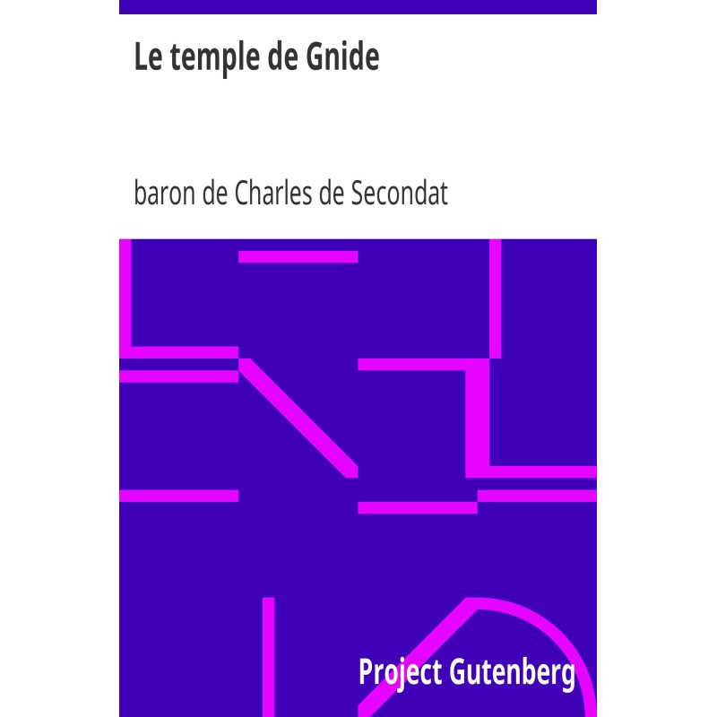 The temple of Gnide