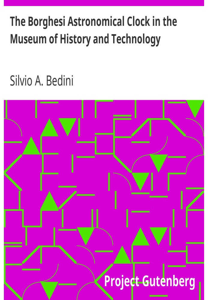 Астрономічний годинник Боргезі в Музеї історії та техніки. Внески з Музею історії та техніки, документ 35
