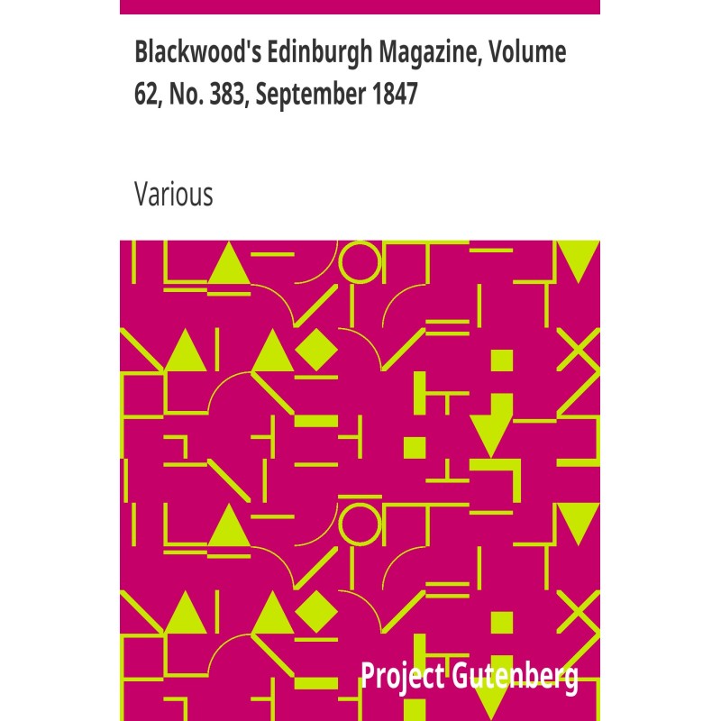 Blackwood's Edinburgh...