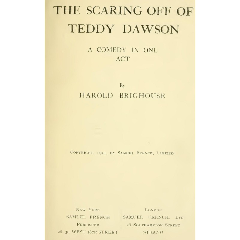 The Scaring off of Teddy...
