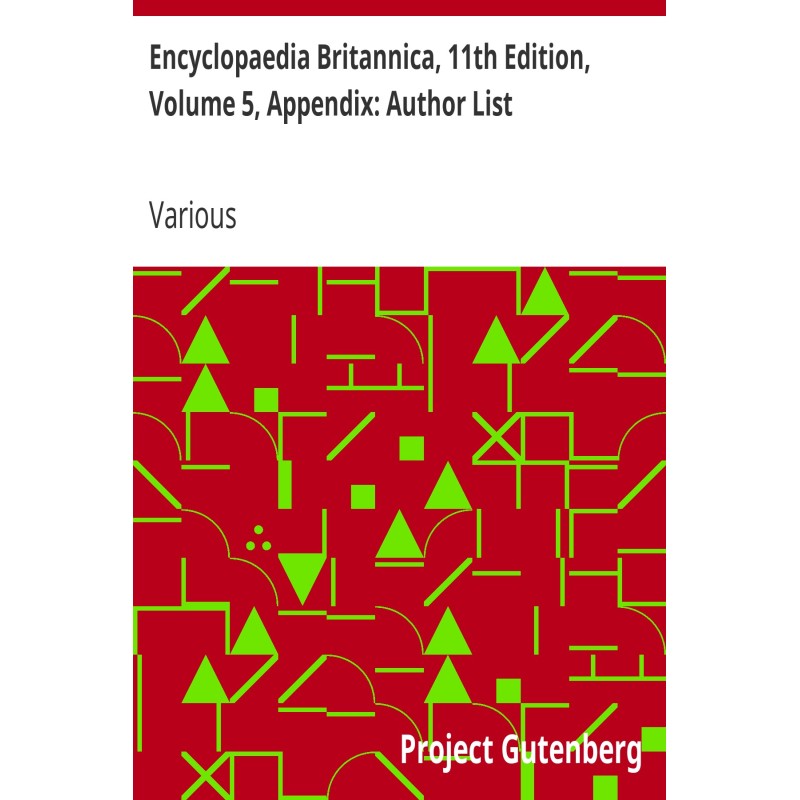 Encyclopaedia Britannica,...