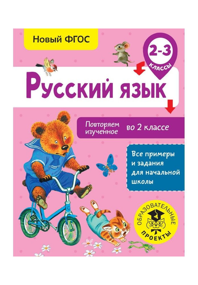 Русский язык. Повторяем изученное во 2 классе. 2-3 классы