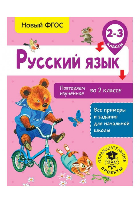 Русский язык. Повторяем изученное во 2 классе. 2-3 классы