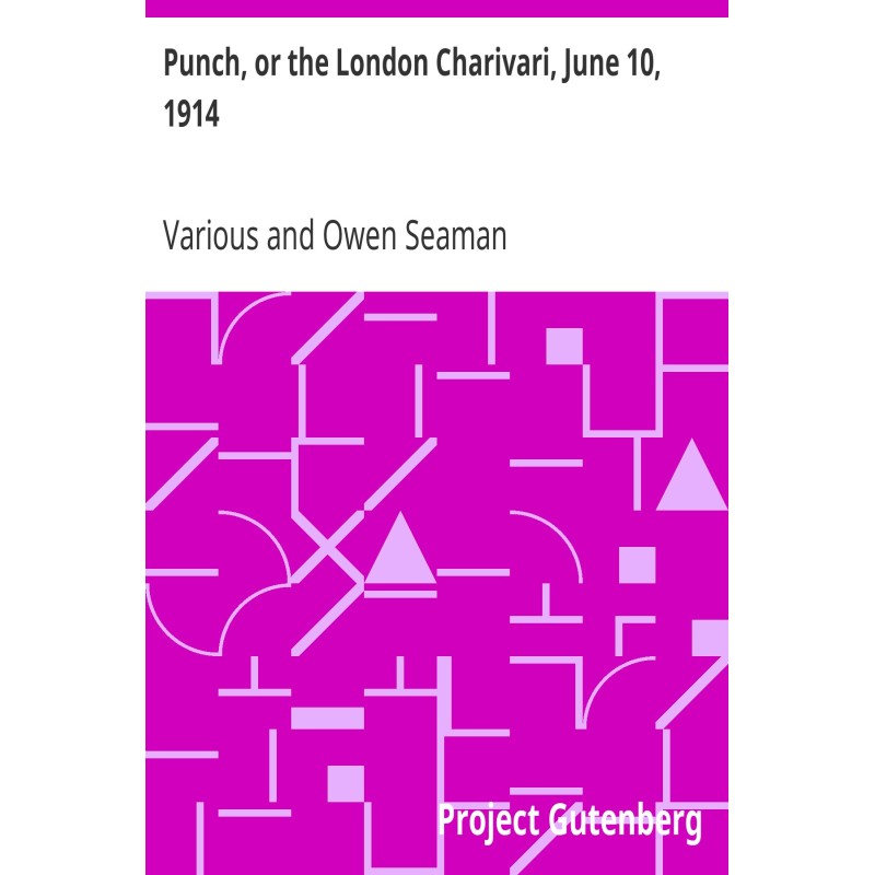 Punch, or the London...