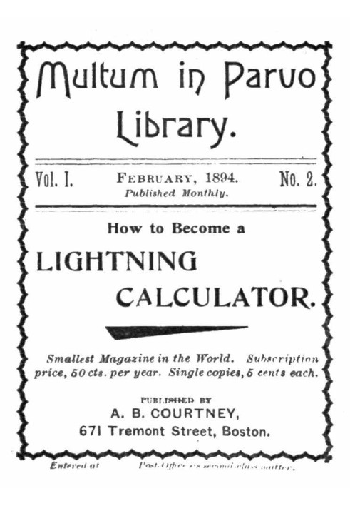 How to become a lightning calculator