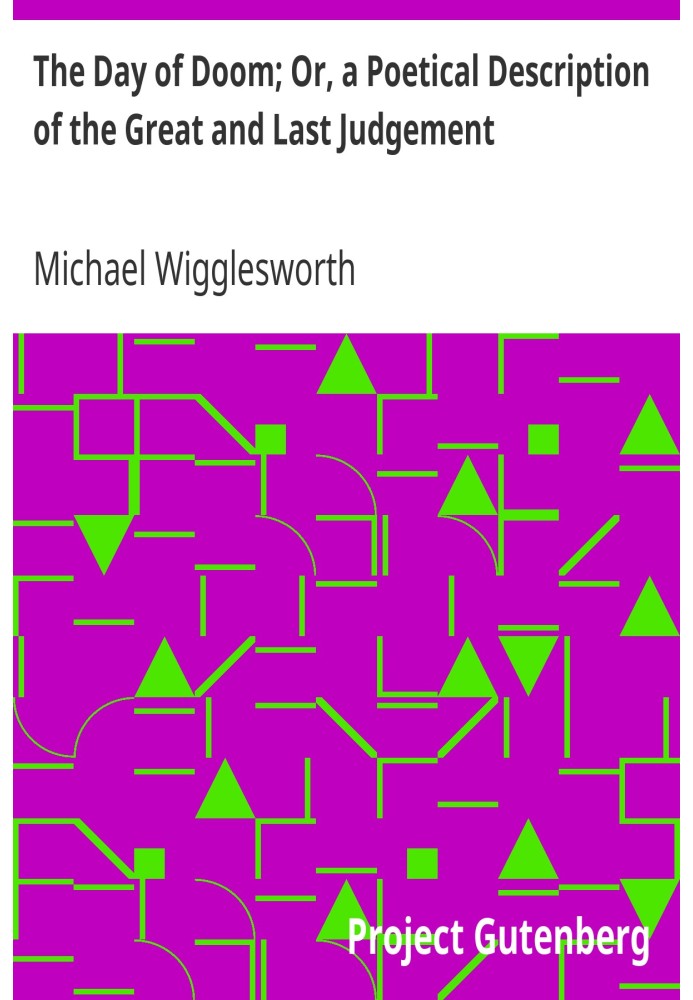 День судьби; Або поетичний опис Великого і Страшного Суду
