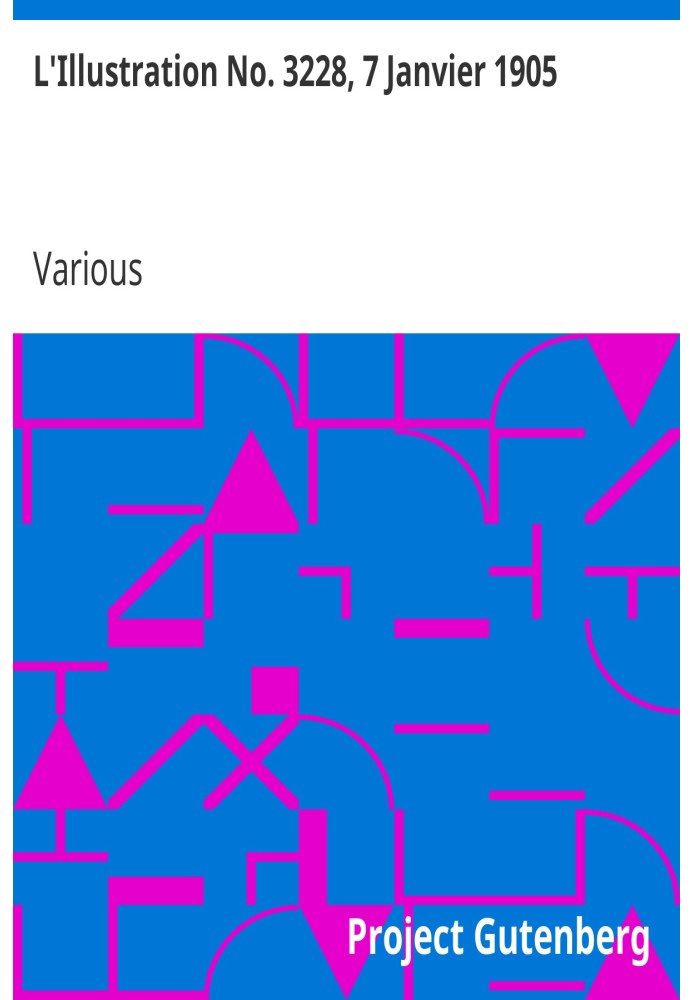 Иллюстрация № 3228, 7 января 1905 г.