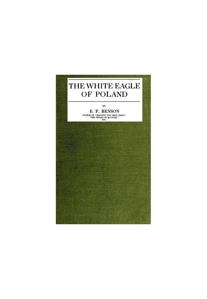 The White Eagle of Poland