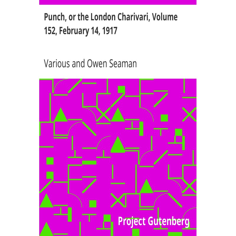 Punch, or the London...