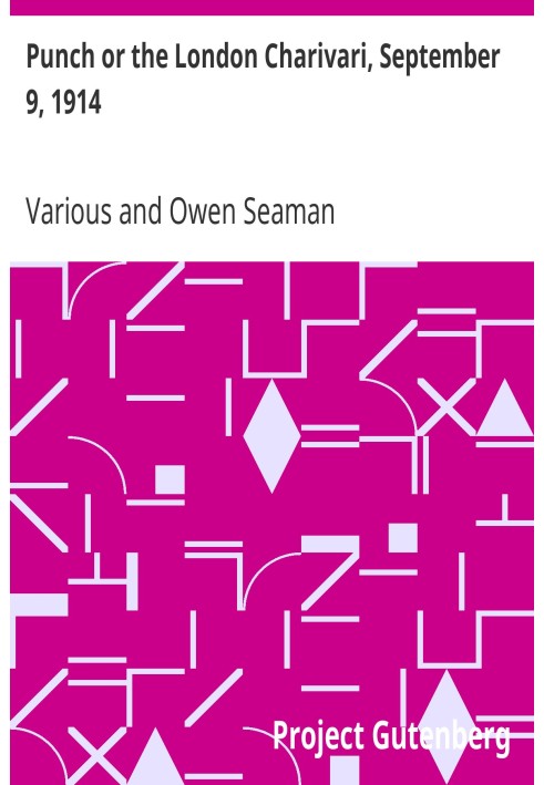 Панч или Лондонский Чаривари, 9 сентября 1914 г.
