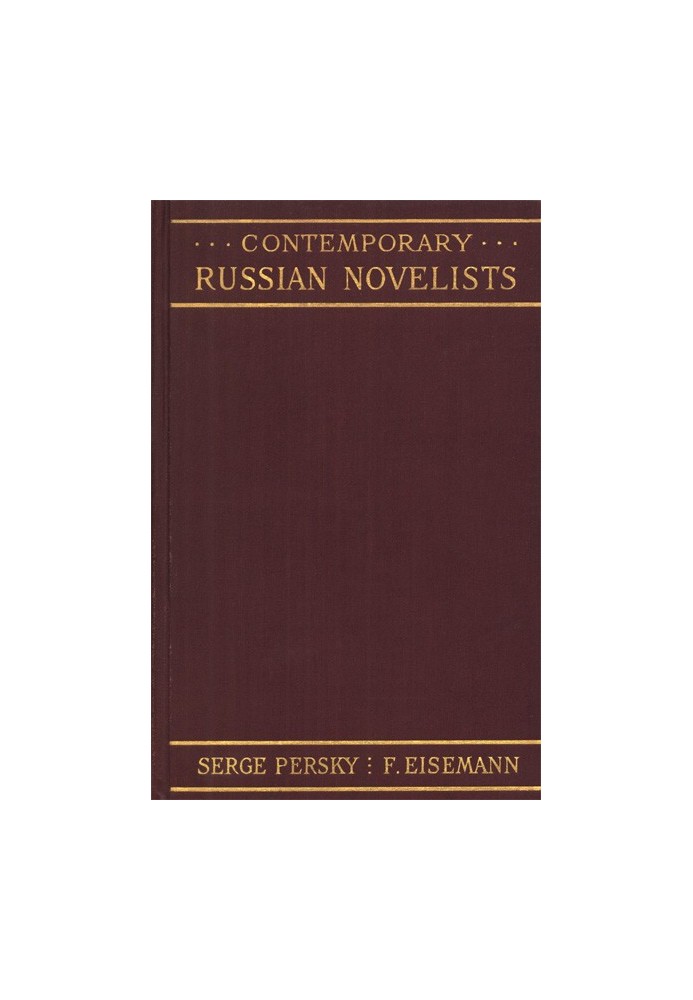 Contemporary Russian Novelists