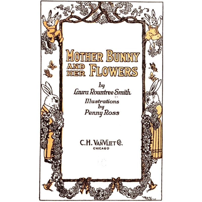 Mother Bunny and her flowers