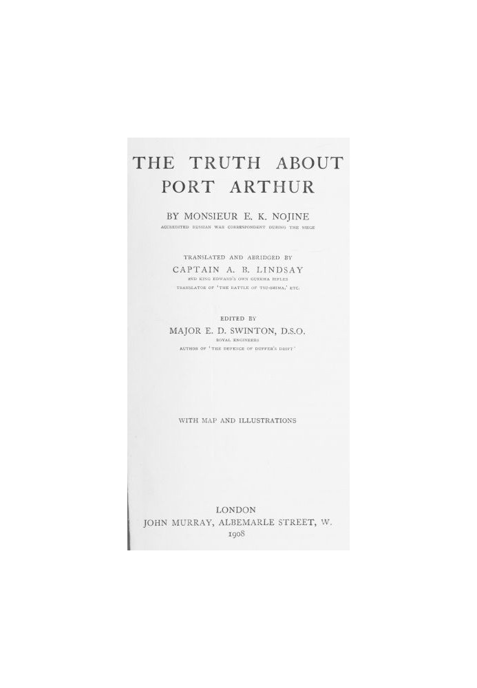 The Truth About Port Arthur