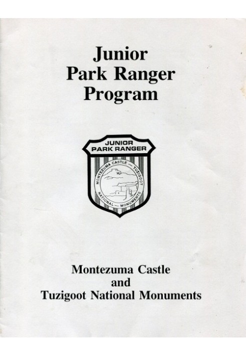 Junior Park Ranger Program: Montezuma Castle and Tuzigoot National Monuments