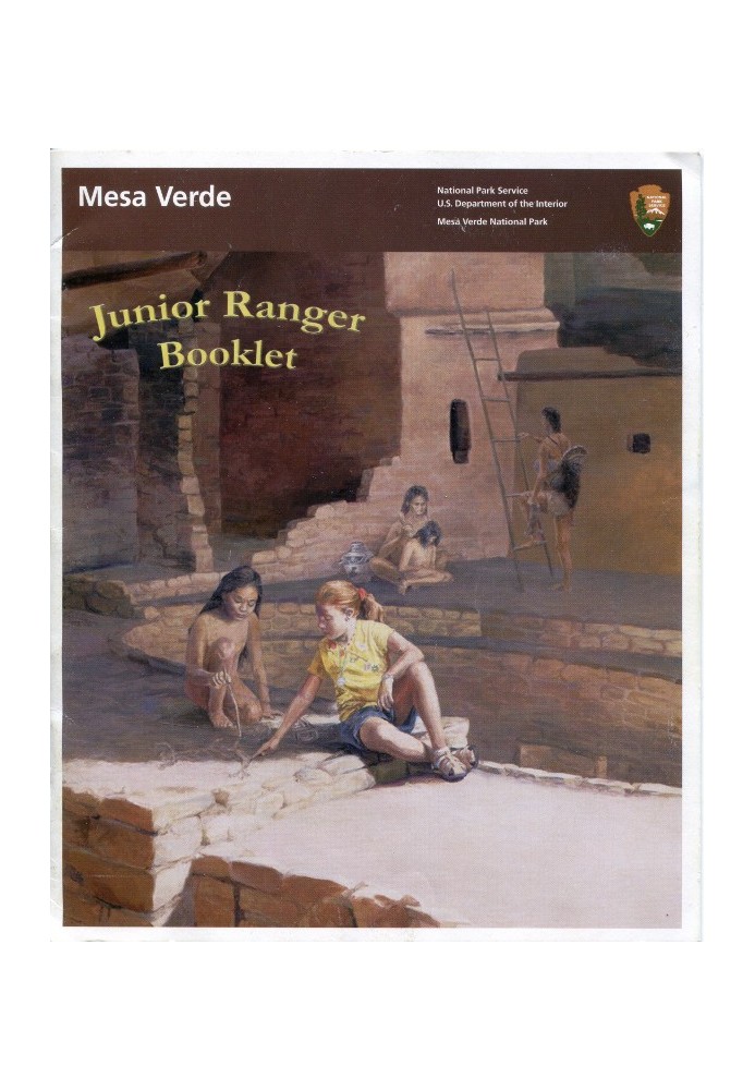 Mesa Verde: буклет молодшого рейнджера