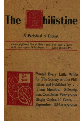 The Philistine : $b a periodical of protest (Vol. I, No. 4, September 1895)