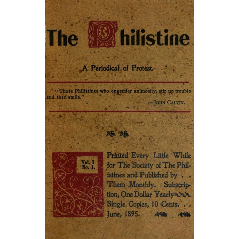 The Philistine : $b a...