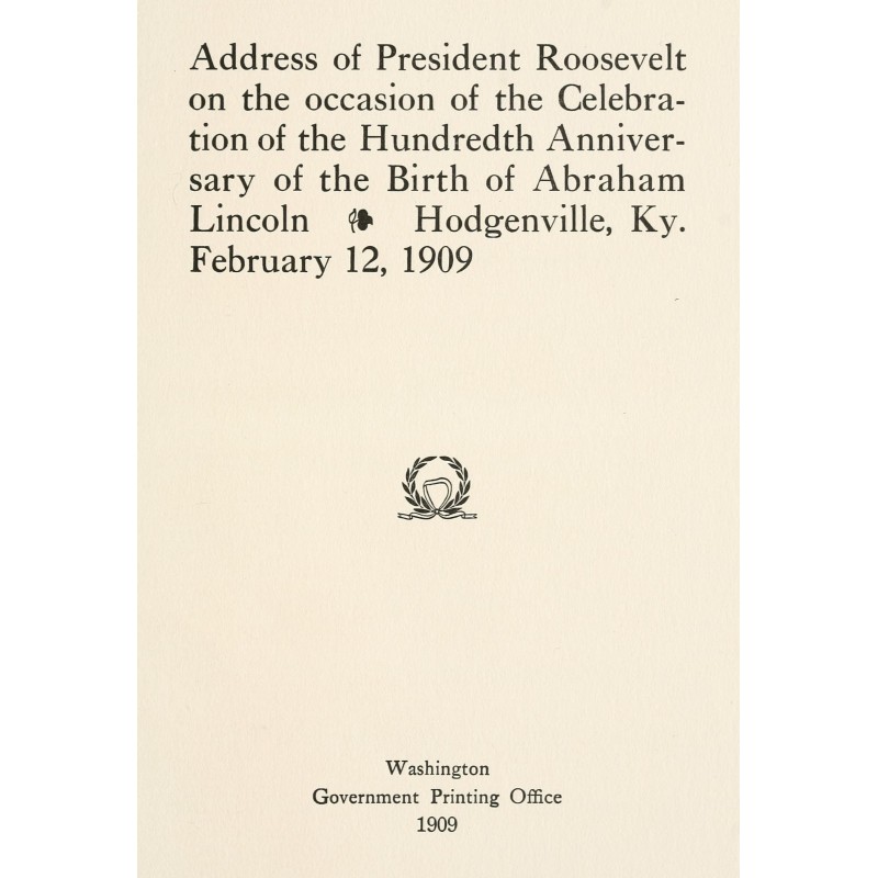 Address of President...