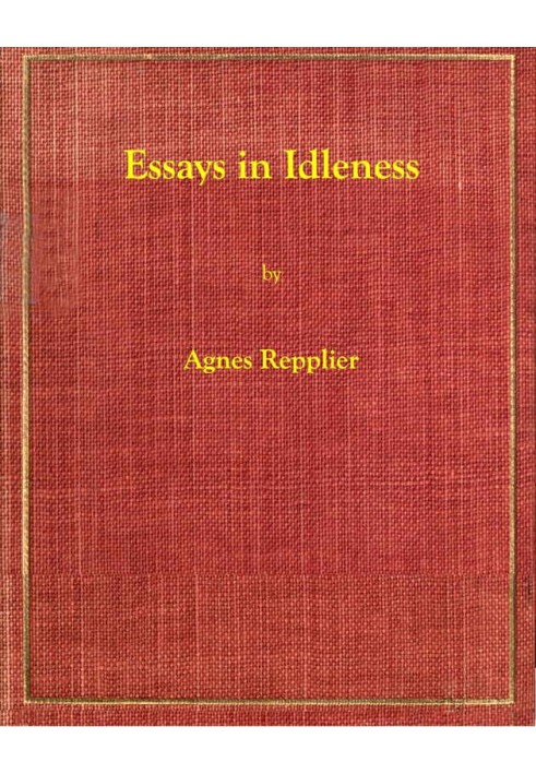 Essays in Idleness