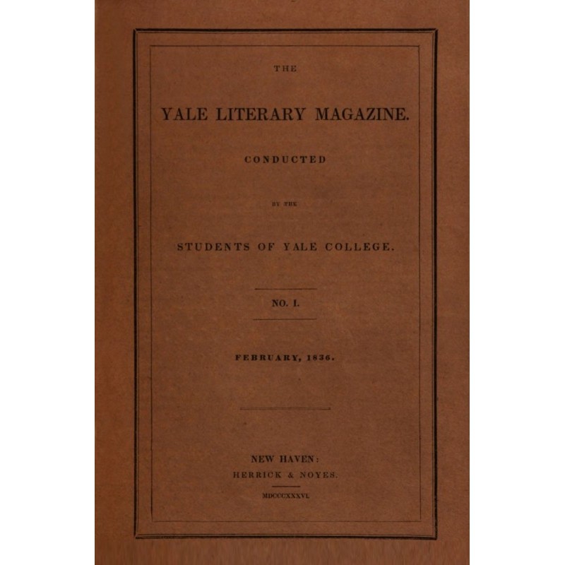 The Yale Literary Magazine...