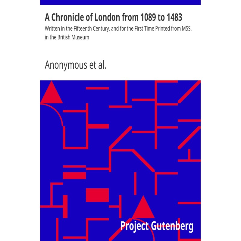 A Chronicle of London from...