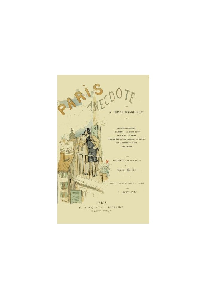 Paris Anecdote With a preface and notes by Charles Monselet