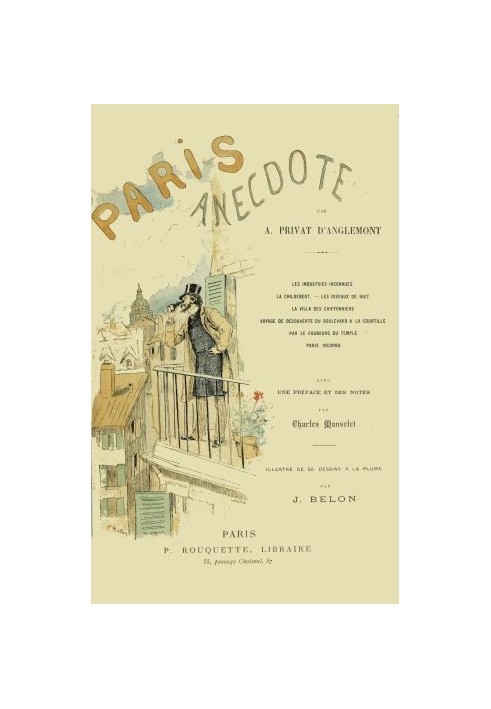 Paris Anecdote With a preface and notes by Charles Monselet