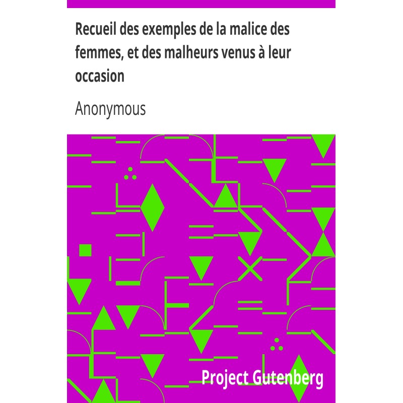 Collection of examples of...