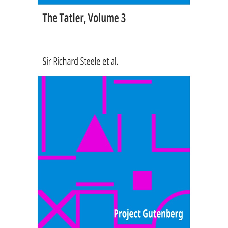 The Tatler, Volume 3