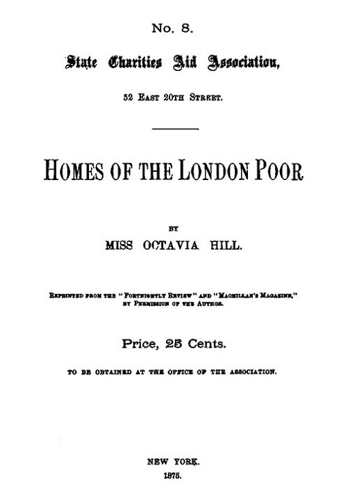 Homes of the London Poor