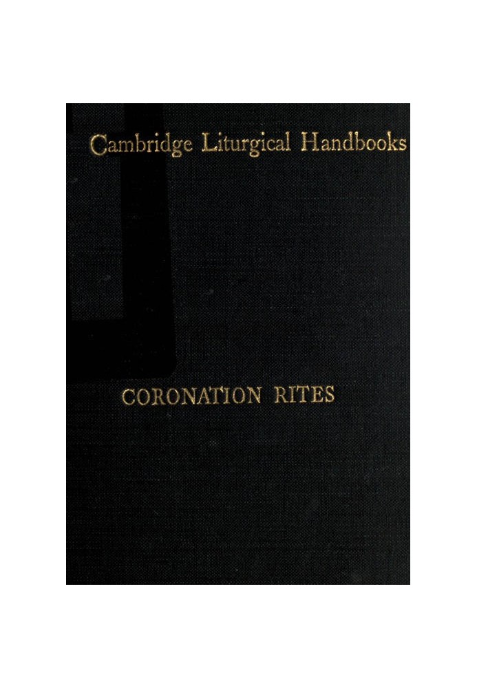 Coronation Rites