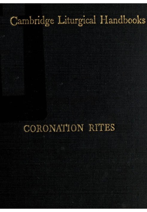 Coronation Rites