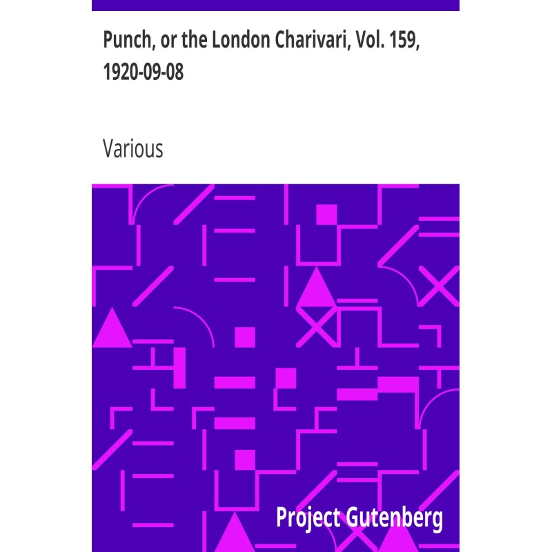 Punch, or the London...